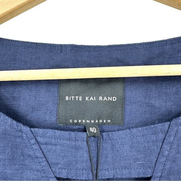 Bitte Kai Rand Linen Dress Sz 40 - Picture 3 of 6